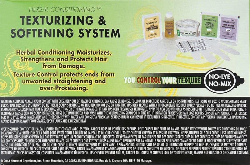 Texture My Way Herbal Conditioning Texturizing & Softening System Kit for All Hair Textures - Image 2